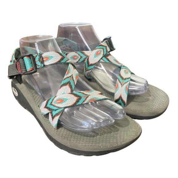 Chaco Z Cloud 2 Sandals Punta Pine Adjustable Straps Hiking Trail Womens Size 9 - Picture 2 of 9